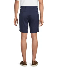 Roundtree & Yorke The Fairway 9#double; Flat Front Performance Shorts