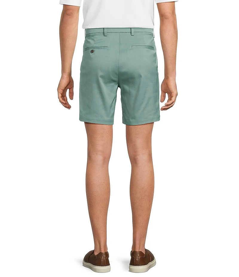 Roundtree & Yorke The Fairway Seasonal 7#double; Flat Front Performance Shorts