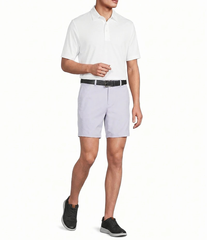 Roundtree & Yorke The Fairway Seasonal 7#double; Flat Front Performance Shorts