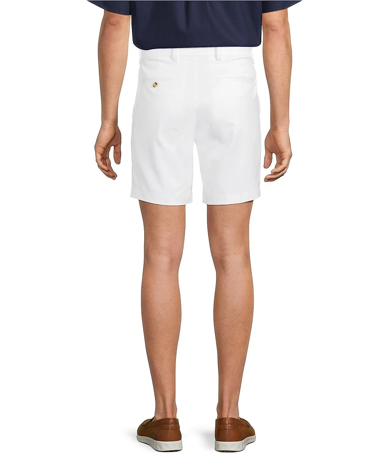 Roundtree & Yorke The Fairway Seasonal 7#double; Flat Front Performance Shorts