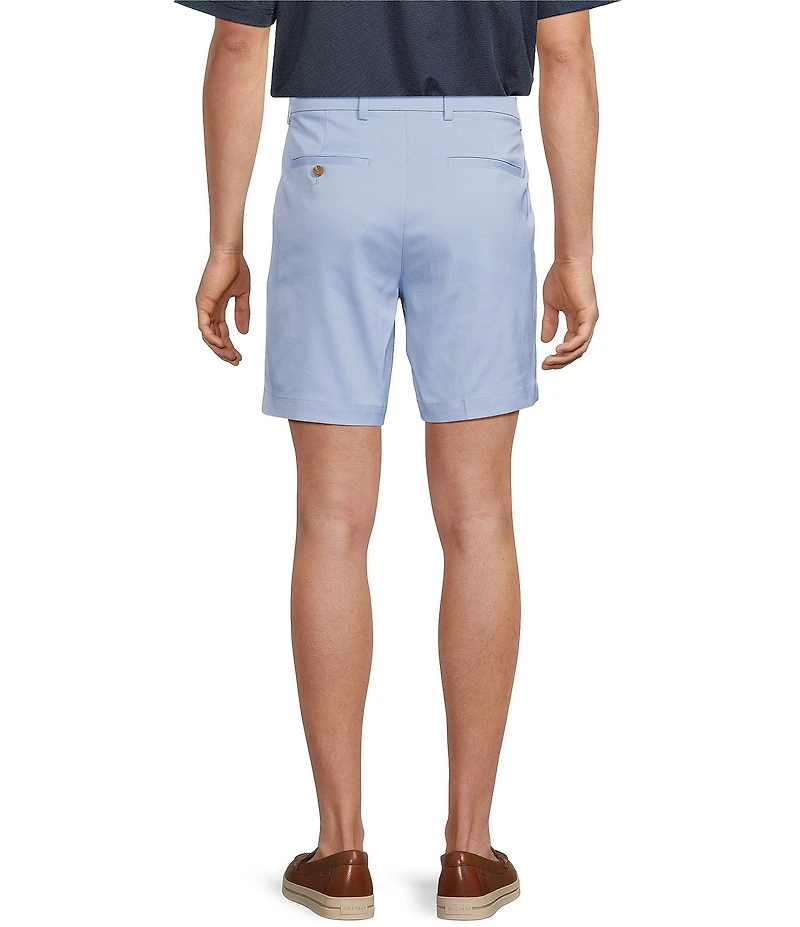 Roundtree & Yorke The Fairway Seasonal 7#double; Flat Front Performance Shorts