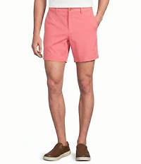Roundtree & Yorke The Fairway Seasonal 7#double; Flat Front Performance Shorts