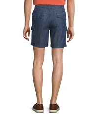 Roundtree & Yorke The Hiker Cargo 7#double; Classic Fit Shorts