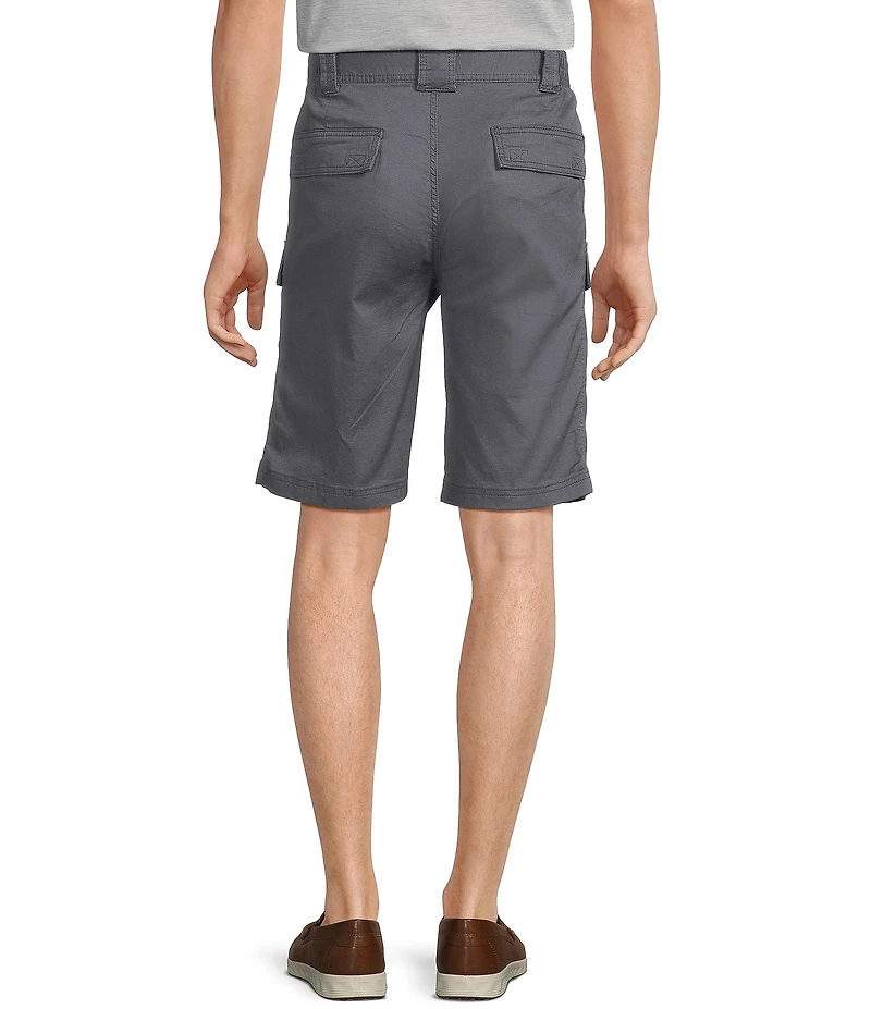 Roundtree & Yorke The Hiker Classic Fit 11#double; Inseam Neutral Cargo Shorts
