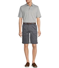 Roundtree & Yorke The Hiker Classic Fit 11#double; Inseam Neutral Cargo Shorts