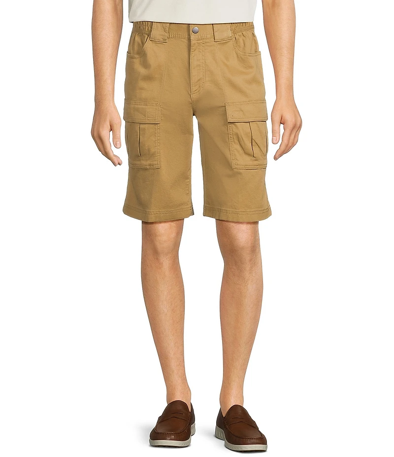 Roundtree & Yorke The Hiker Classic Fit 11#double; Inseam Neutral Cargo Shorts