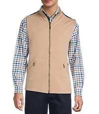 Roundtree & Yorke Travel Smart Solid Full-Zip Vest