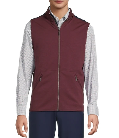 Roundtree & Yorke Travel Smart Solid Full-Zip Vest