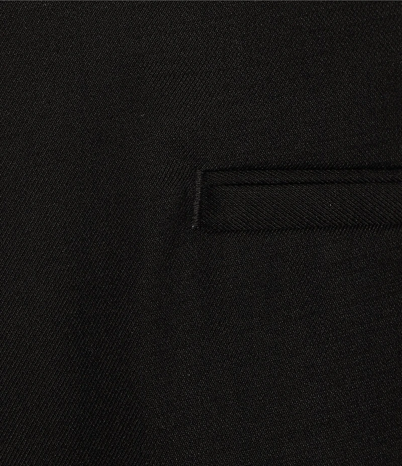 Roundtree & Yorke TravelSmart Luxury Gabardine Ultimate Comfort Classic Fit Non-Iron Pleated-Front Dress Pants