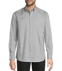Roundtree & Yorke TravelSmart Classic Fit Easy Care Solid Twill Sport Shirt