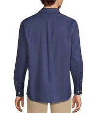 Roundtree & Yorke TravelSmart Classic Fit Easy Care Solid Twill Sport Shirt