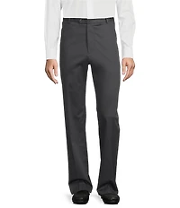 Roundtree & Yorke TravelSmart Ultimate Performance Classic Fit Flat Front Non-Iron Chino Pants