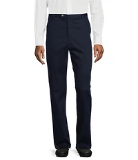 Roundtree & Yorke TravelSmart Ultimate Performance Classic Fit Flat Front Non-Iron Chino Pants