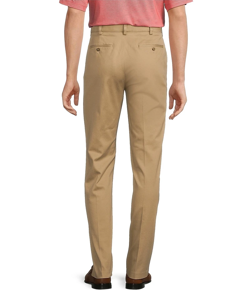 Roundtree & Yorke TravelSmart Ultimate Performance Classic Fit Flat Front Non-Iron Chino Pants