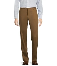 Roundtree & Yorke TravelSmart Ultimate Performance Classic Straight Fit Flat Front Non-Iron Chino Pants
