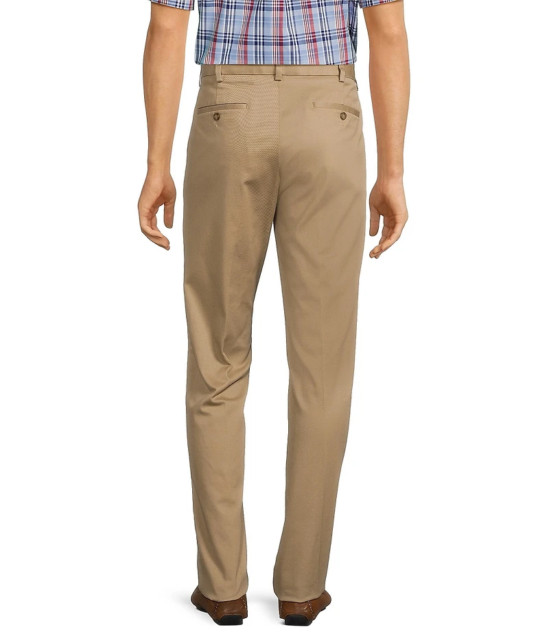 Roundtree & Yorke TravelSmart Ultimate Performance Classic Straight Fit Flat Front Non-Iron Chino Pants