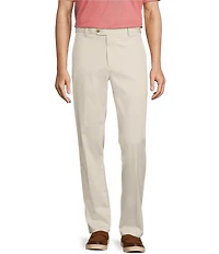 Roundtree & Yorke TravelSmart Ultimate Performance Classic Straight Fit Flat Front Non-Iron Chino Pants