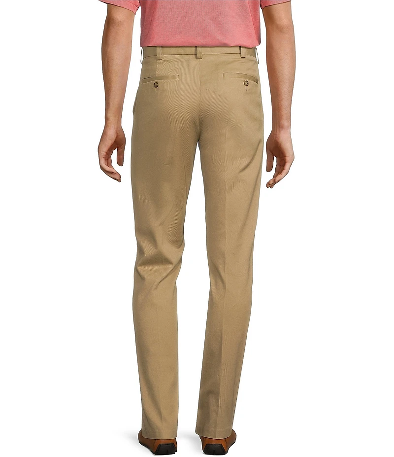Roundtree & Yorke TravelSmart Ultimate Performance Classic Straight Fit Flat Front Non-Iron Chino Pants
