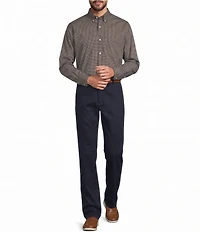Roundtree & Yorke TravelSmart Easy Care Geometric Circle Print Sport Shirt