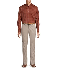 Roundtree & Yorke TravelSmart Easy Care Herringbone Small Check Sport Shirt