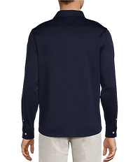 Roundtree & Yorke TravelSmart Easy Care Long Sleeve Solid Button Front Shirt