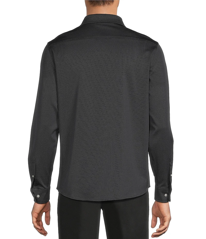Roundtree & Yorke TravelSmart Easy Care Long Sleeve Solid Button Front Shirt