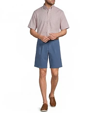 Roundtree & Yorke TravelSmart Easy Care Short Sleeve Solid Dobby Sport Shirt