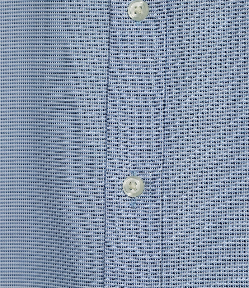 Roundtree & Yorke TravelSmart Easy Care Short Sleeve Solid Dobby Sport Shirt