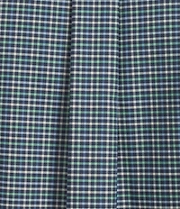 Roundtree & Yorke TravelSmart Easy Care Twill Small Plaid Sport Shirts