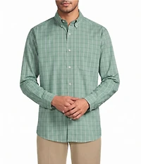 Roundtree & Yorke TravelSmart Easy Care Windowpane Sport Shirt