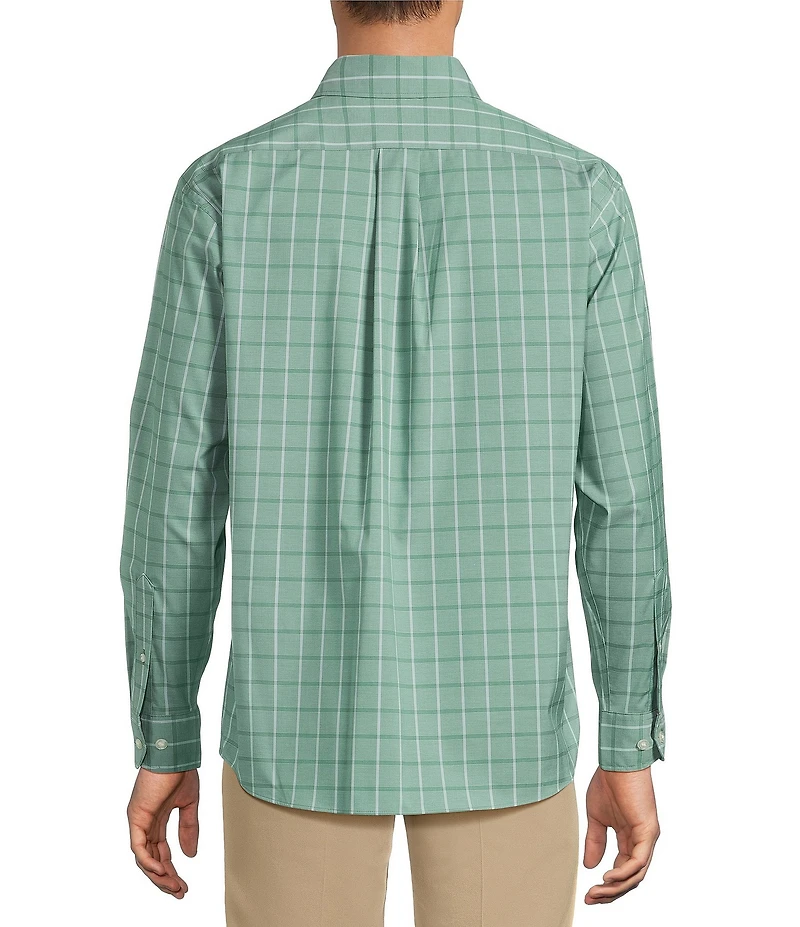 Roundtree & Yorke TravelSmart Easy Care Windowpane Sport Shirt