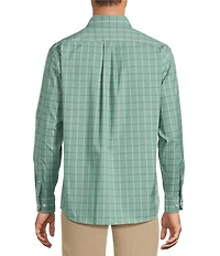 Roundtree & Yorke TravelSmart Easy Care Windowpane Sport Shirt