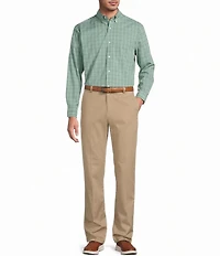 Roundtree & Yorke TravelSmart Easy Care Windowpane Sport Shirt