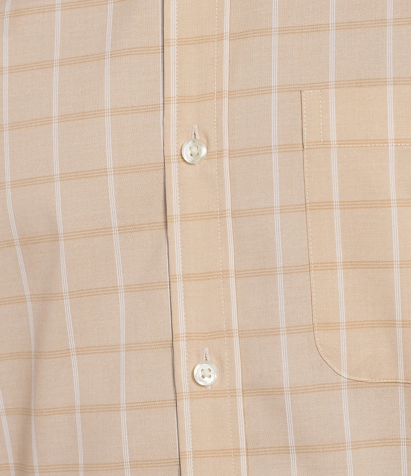 Roundtree & Yorke TravelSmart Easy Care Windowpane Sport Shirt