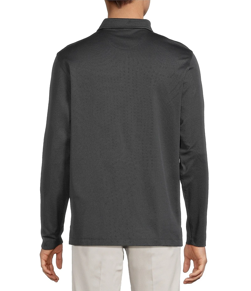 Roundtree & Yorke TravelSmart Long Sleeve Solid Polo