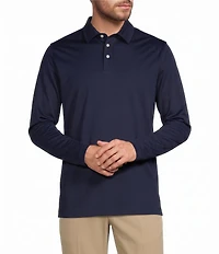 Roundtree & Yorke TravelSmart Long Sleeve Solid Polo