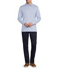 Roundtree & Yorke TravelSmart Long Sleeve Solid Polo