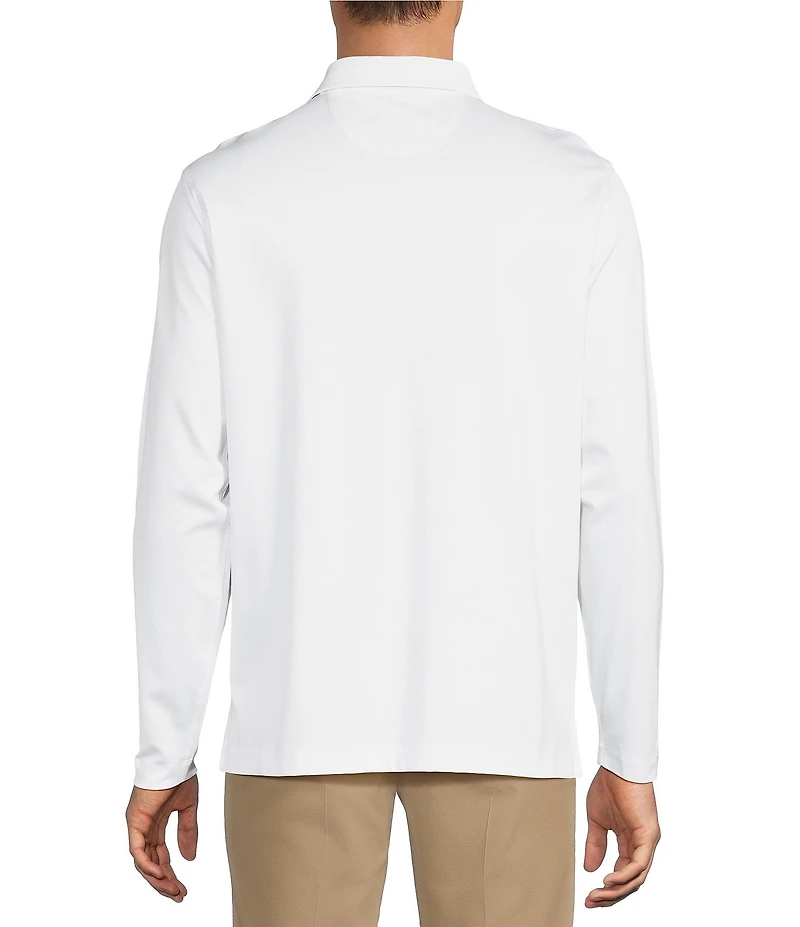 Roundtree & Yorke TravelSmart Long Sleeve Solid Polo