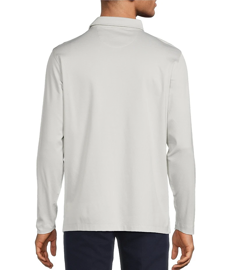 Roundtree & Yorke TravelSmart Long Sleeve Solid Polo