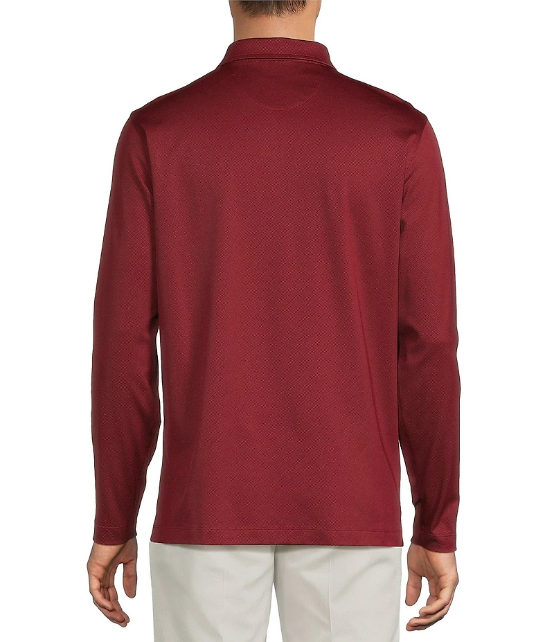 Roundtree & Yorke TravelSmart Long Sleeve Solid Polo