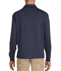 Roundtree & Yorke TravelSmart Long-Sleeve Solid Quarter-Zip Pullover