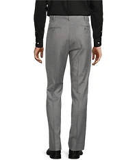 Roundtree & Yorke TravelSmart Luxury Gabardine Ultimate Comfort Classic Fit Non-Iron Flat Front Dress Pants