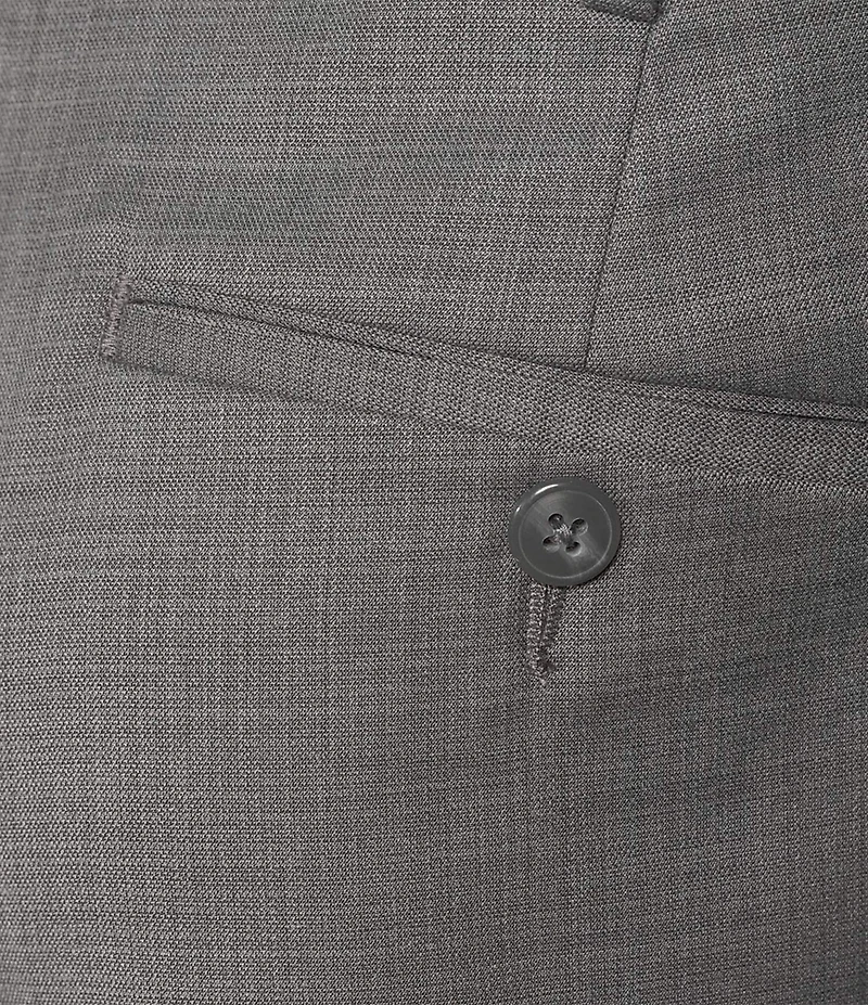 Roundtree & Yorke TravelSmart Luxury Gabardine Ultimate Comfort Classic Fit Non-Iron Flat Front Dress Pants