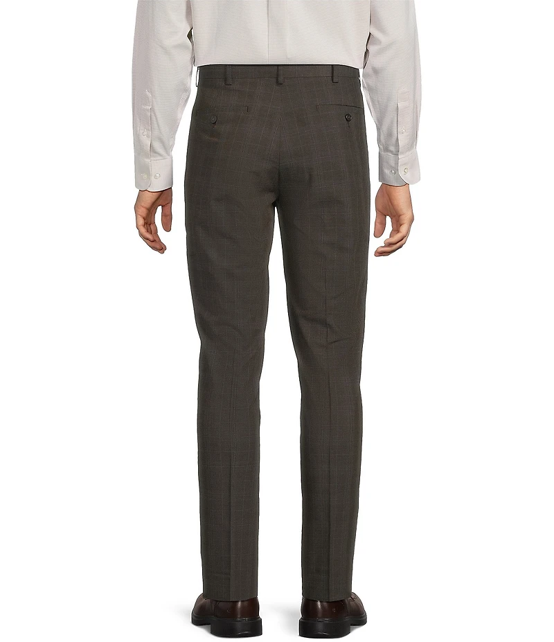 Roundtree & Yorke TravelSmart Luxury Gabardine Ultimate Comfort Classic Fit Non-Iron Dress Pants
