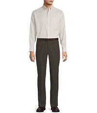 Roundtree & Yorke TravelSmart Luxury Gabardine Ultimate Comfort Classic Fit Non-Iron Dress Pants