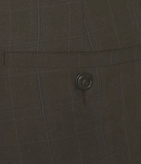 Roundtree & Yorke TravelSmart Luxury Gabardine Ultimate Comfort Classic Fit Non-Iron Dress Pants