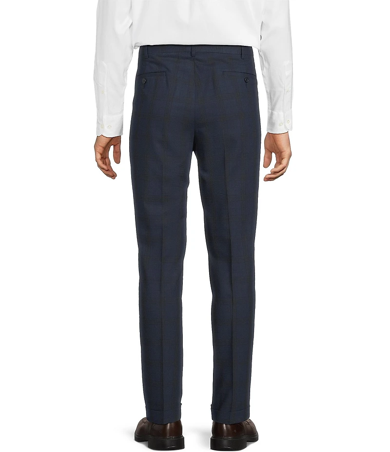 Roundtree & Yorke TravelSmart Luxury Gabardine Ultimate Comfort Classic Fit Non-Iron Dress Pants