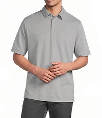 Roundtree & Yorke TravelSmart Short Sleeve Heather Polo