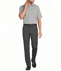 Roundtree & Yorke TravelSmart Short Sleeve Heather Polo