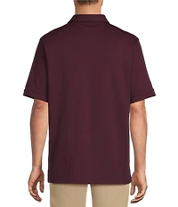 Roundtree & Yorke TravelSmart Short Sleeve Heather Polo